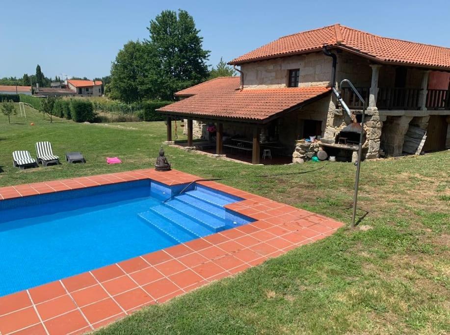 Casa De Campo Con Piscina, Entera O Por Habitaciones Amoeiro Exteriér fotografie