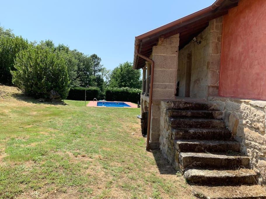 Casa De Campo Con Piscina, Entera O Por Habitaciones Amoeiro Exteriér fotografie