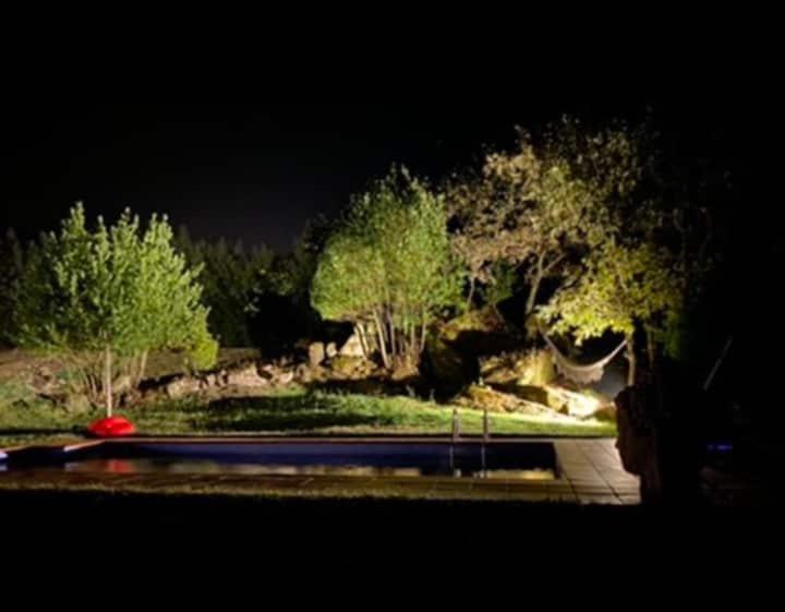 Casa De Campo Con Piscina, Entera O Por Habitaciones Amoeiro Exteriér fotografie